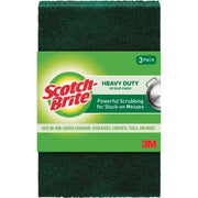 3M Scotch-Brite Heavy Duty Scouring Pad (3 Count)