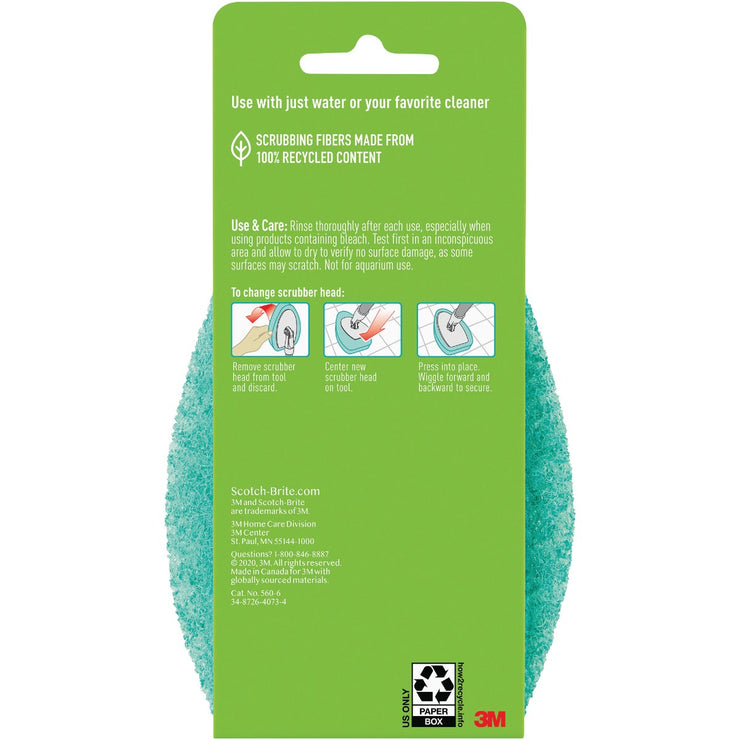 3M Scotch-Brite Poly 6 In. x 4 In. Scrubber Refill