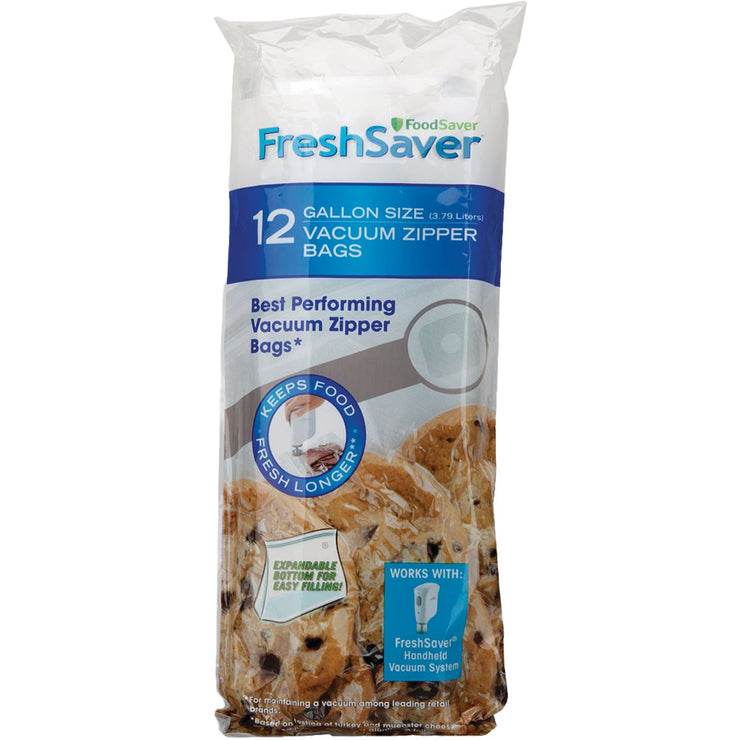 FoodSaver FreshSaver Vacuum Zipper Bags (12-Count) - Main Image