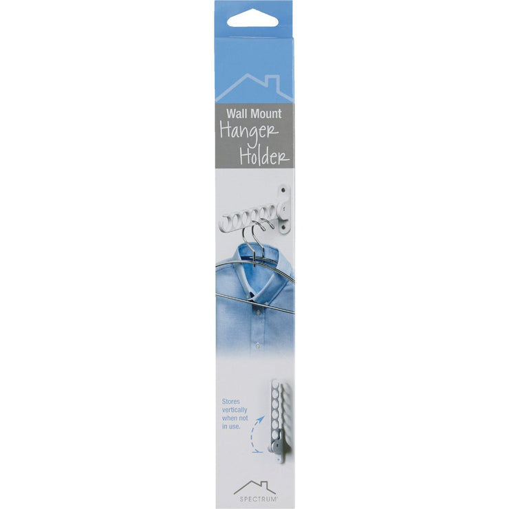 Spectrum White Wall Mount Hanger Holder