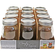 Country Classics Pint Size Regular Mouth Canning Jar (12-Pack)