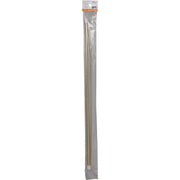 Kenney Strafford 28 In. To 48 In. 7/16 In. Spring Tension Rod, Brass