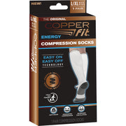 Copper Fit Small/Medium White Energy Compression Socks