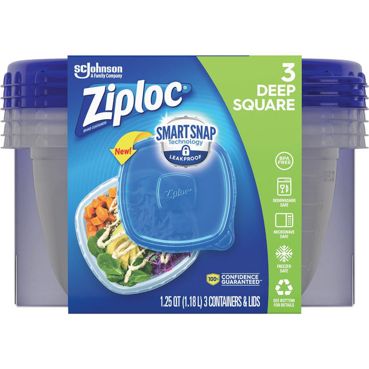 Buy Ziploc Square Food Storage Container 1.25 Qt.