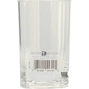 IDesign Eva Clear Acrylic Bath Tumbler