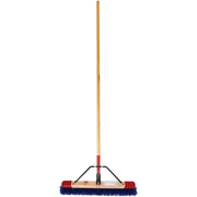 Harper 24 In. W. x 65 In. L. Wood Handle Rough Surface Push Broom