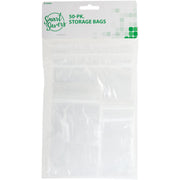 Smart Savers Zip Top Storage Bag Assortment (50-Pack)