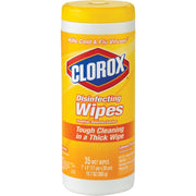 Clorox Lemon Disinfecting Cleaning Wipes Tub (35-Count)