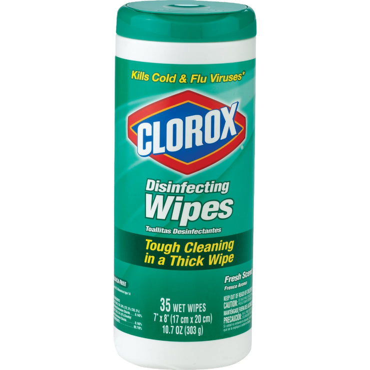 Clorox Fresh Scent Disinfecting Cleaning Wipes Tub (35-Count)