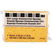 3M 6 In. x 4.25 In. Yellow Sponge