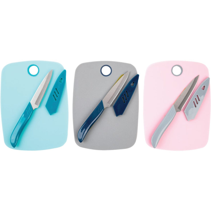 Core Kitchen Poly Bar Cutting Board and Knife Set
