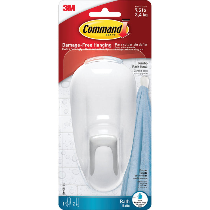 Command Jumbo Bath Hook