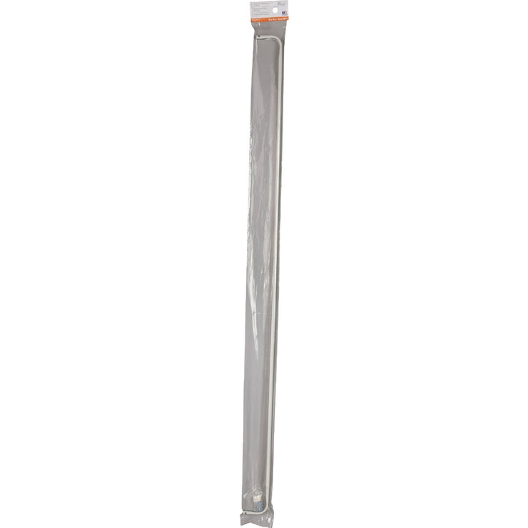 Kenney 48 In. To 86 In. 1 In. Single Curtain Rod, White