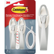 Command Decorative Cord Bundler Hook with Adhesive (2-Count)