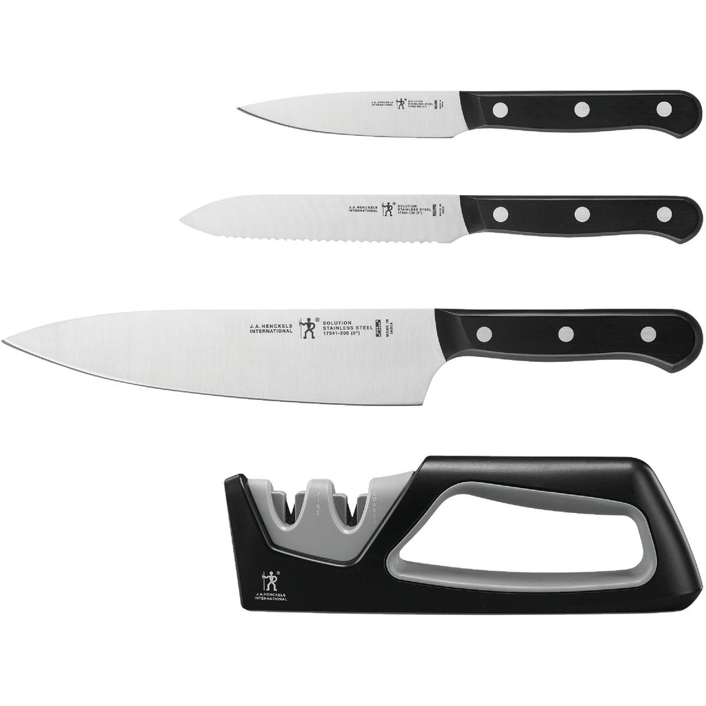 J.A. Henckels International 4-Piece Knife Set – Hemlock Hardware
