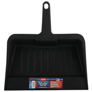 Harper 12 In. Black Plastic Heavy Duty Professional Dust Pan