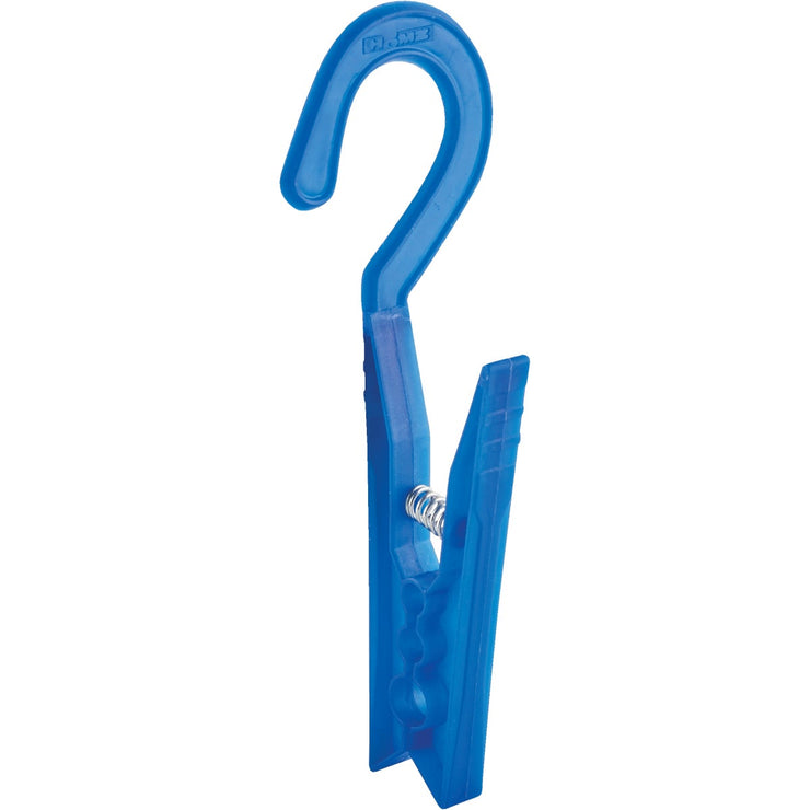 Homz Smart Solutions Polyethylene 8-Coil Steel Spring Assorted Dry Hanger (6-Pack)