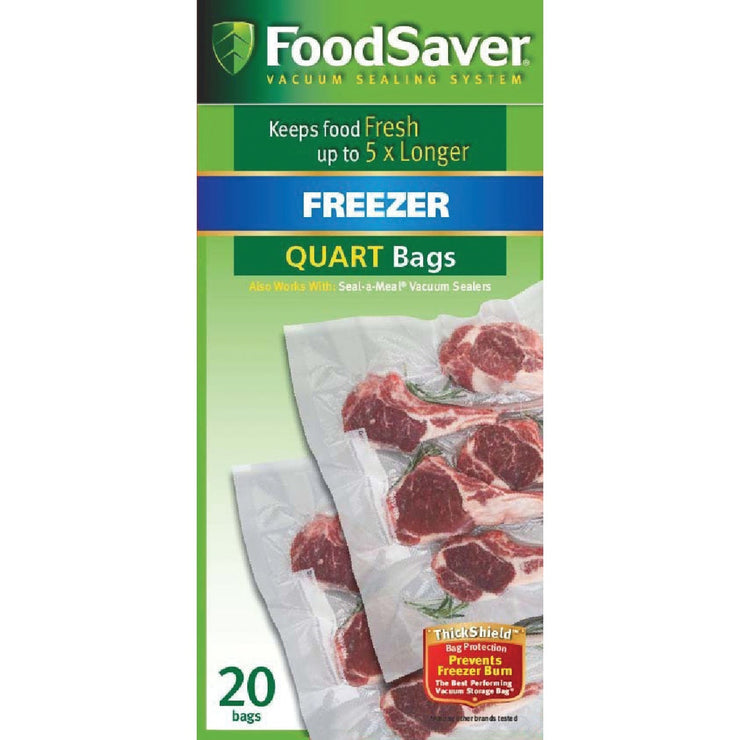 FoodSaver 1 Qt. Freezer Bag (20-Count)