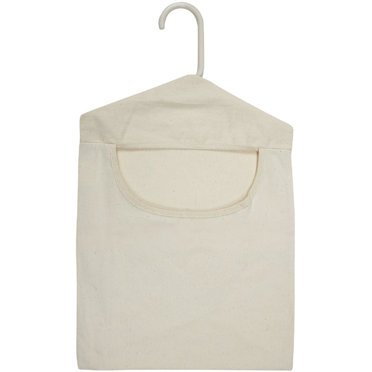 Homz 15 In. x 11 In. Cotton Canvas Clothespin Bag
