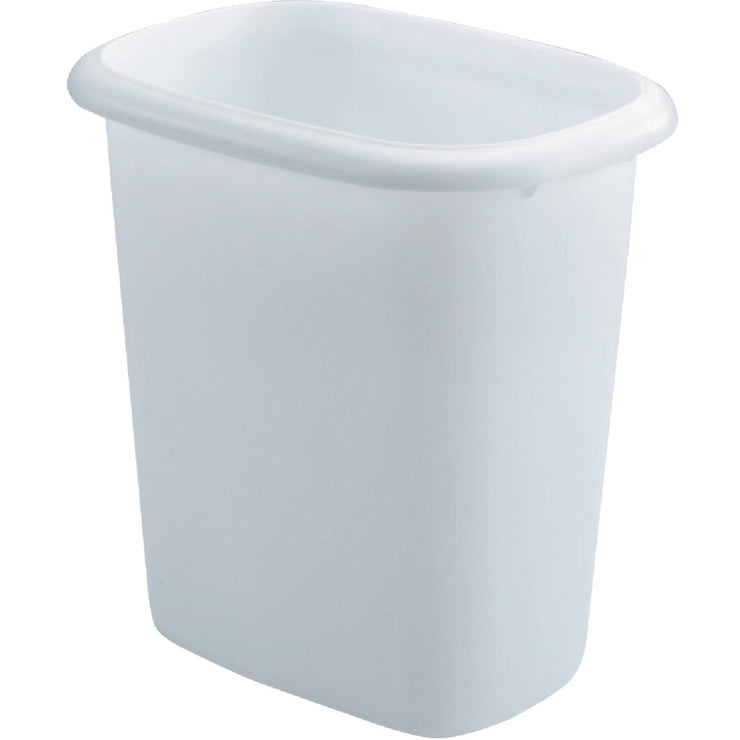 Rubbermaid 6 Qt. White Wastebasket