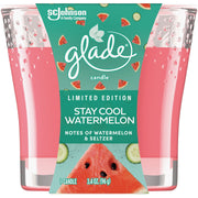 Glade 3.4 Oz. Stay Cool Watermelon Candle