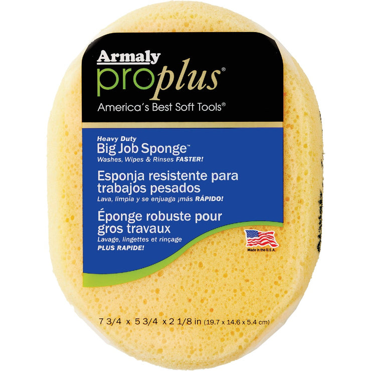 Armaly ProPlus 7.75 In. x 5.75 In. Yellow Heavy Duty Sponge