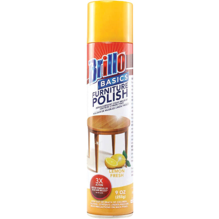 Brillo Basics 9 Oz. Aerosol Lemon Furniture Polish