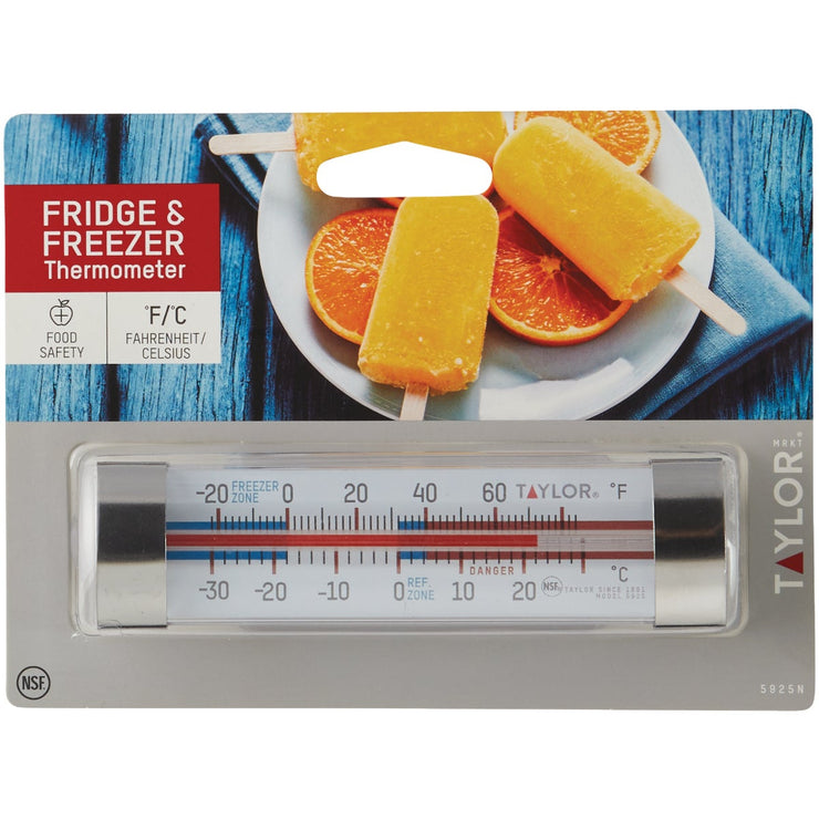 Taylor Freezer Or Refrigerator Kitchen Thermometer