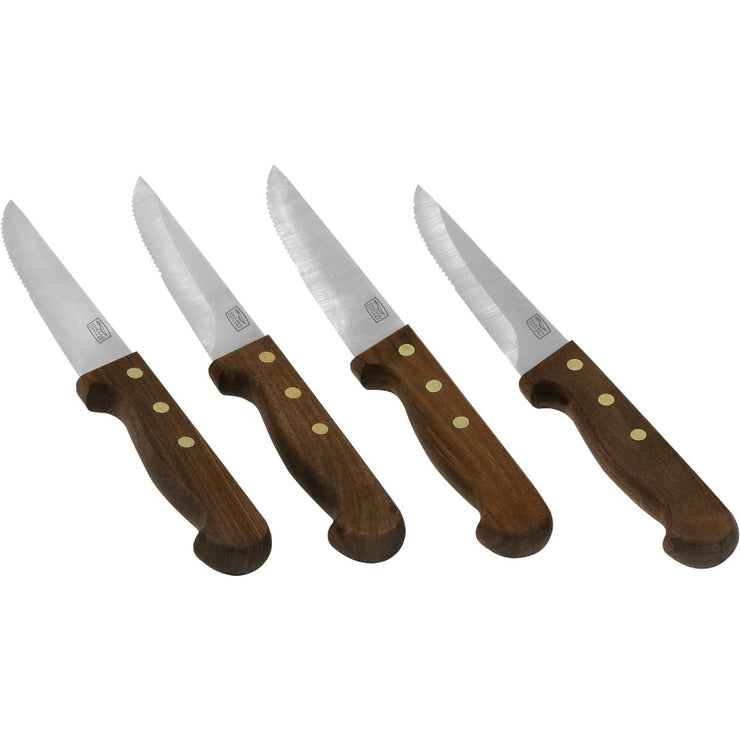 Chicago Cutlery Basics Steakhouse Steak Knife Set (4-Piece) – Hemlock  Hardware