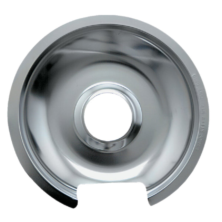 Range Kleen Electric 8" Style D Round Chrome Drip Pan