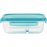 Pyrex MealBox 3.4 Cup Rectangle Storage Container with Plastic Cover