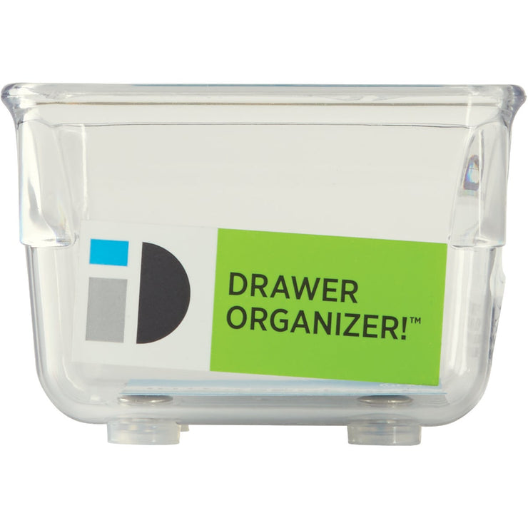 Interdesign Linus 3 In. x 3 In. x 2 In. Clear Drawer Organizer