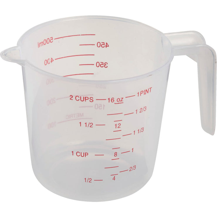 Smart Savers 2 Cup White Plastic Measuring Cup