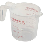 Smart Savers 1 Cup White Plastic Measuring Cup