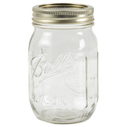 Ball 1 Pint Regular Mouth Mason Canning Jar (12-Count)