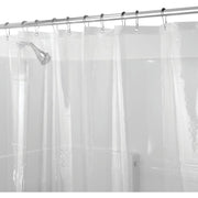 iDesign 72 In. x 72 In. Clear EVA Shower Curtain Liner