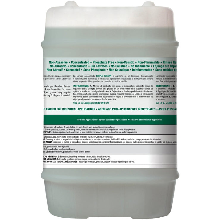 Simple Green 5 Gal. Liquid Concentrate All-Purpose Cleaner & Degreaser