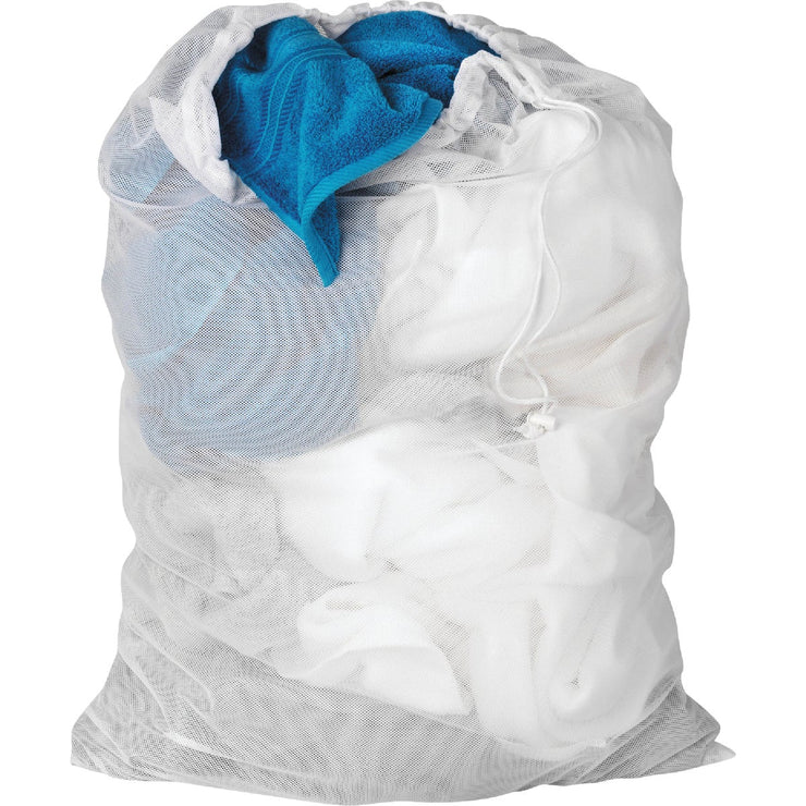 Honey Can Do White Mesh Laundry Bag