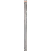 Kenney 84 In. To 120 In. 1 In. Single Curtain Rod, White