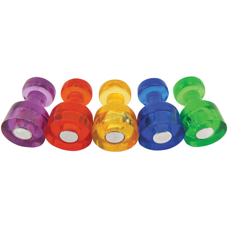 MagnetSource Neodymium Magnetic Push Pins (10-Pack)