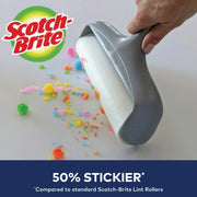 Scotch-Brite 50% Stickier Large Surface Lint Roller (60-Sheet)