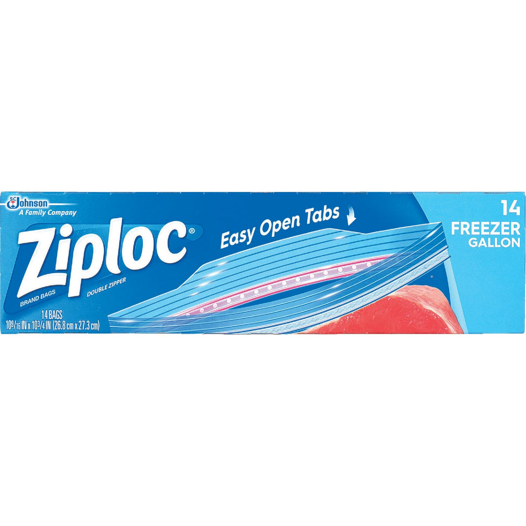 Ziploc 1 Gal. Double Zipper Freezer Bag (14-Count) – Hemlock Hardware