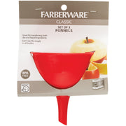 Farberware Red Funnel Set (3-Piece)