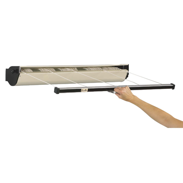 Household Essentials Sunline 34 Ft. 125 Lb. Capacity Aluminum Retractable Clothesline