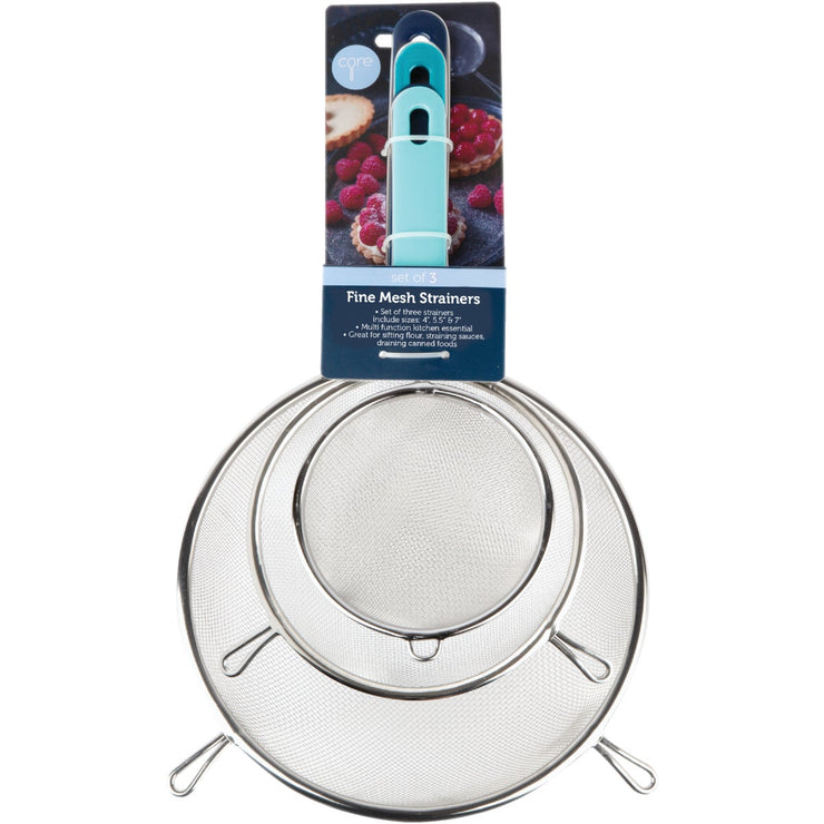 Core Kitchen Everyday Strainer (3 Piece)
