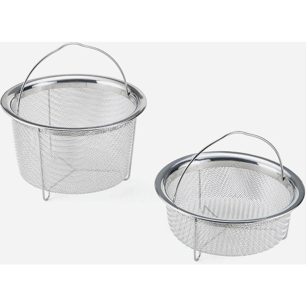 Instant Pot Stainless Steel Mesh Steamer Basket Set (2-Pack) – Hemlock  Hardware