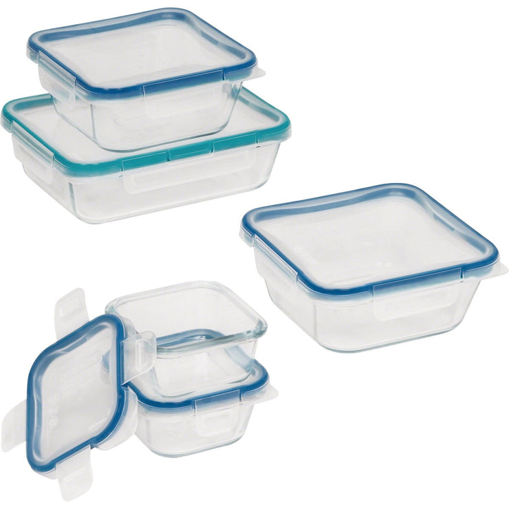 Snapware Total Solution Glass Storage Container Set (10-Piece)
