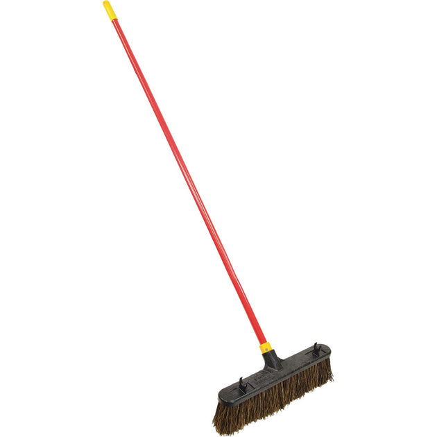 Quickie Bulldozer Rough Surface Push Broom Hemlock Hardware