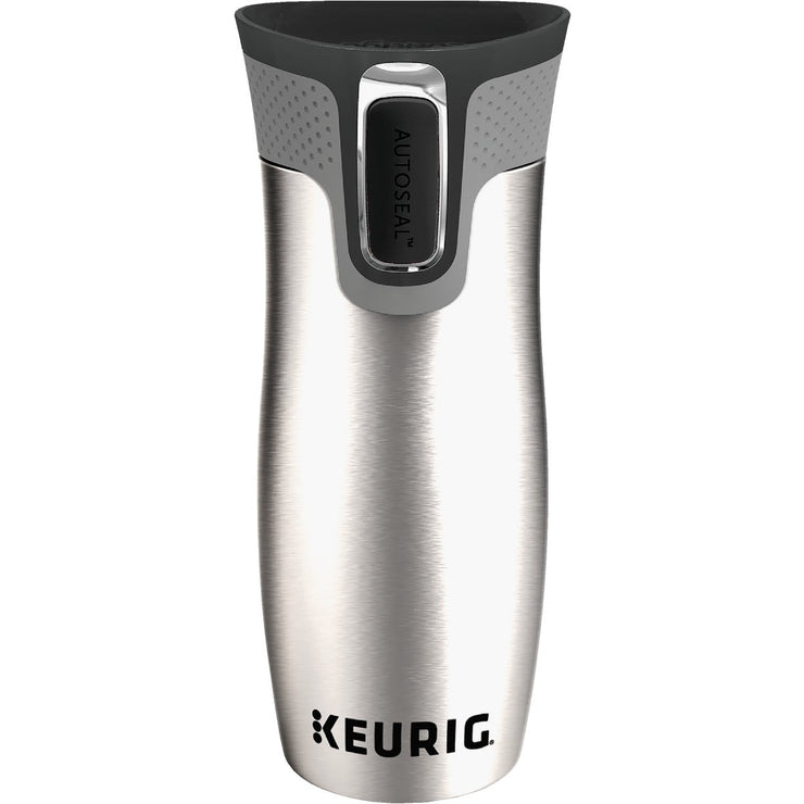 Keurig 14 Oz. Silver Stainless Steel Insulated Tumbler