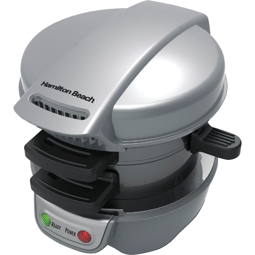 Breakfast sandwich maker review. #glutenfreevibes1 #hamletonbeach #glu